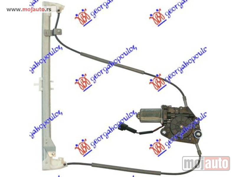 Glavna slika -  PODIZAC PROZORA ELEKTRICNI 3 VRATA (A KVALITET) Desno Fiat punto gt 96-99 -dostupno - MojAuto