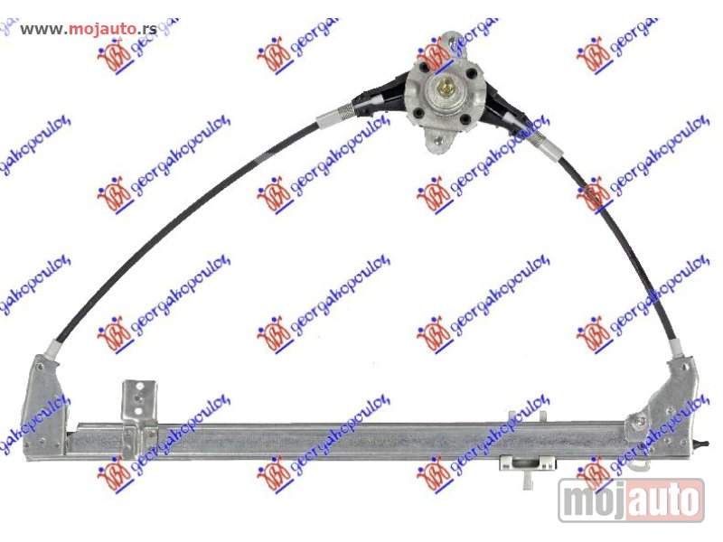 Glavna slika -  PODIZAC PROZORA MEHANICKI 5 VRATA (A KVALITET) Levo Fiat punto 95-99 -dostupno - MojAuto