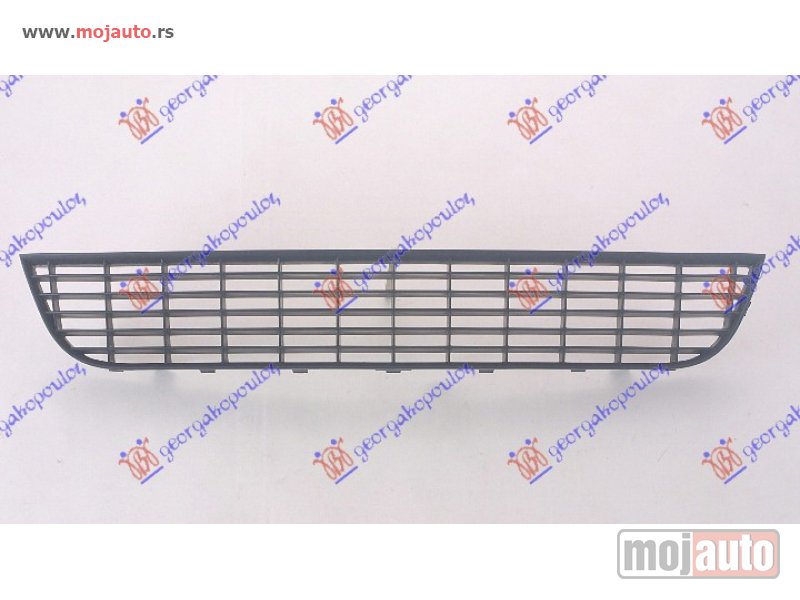 Glavna slika -  CENTRALNA RESETKA TAMNO SIVA Fiat grande punto 05-12 -dostupno - MojAuto