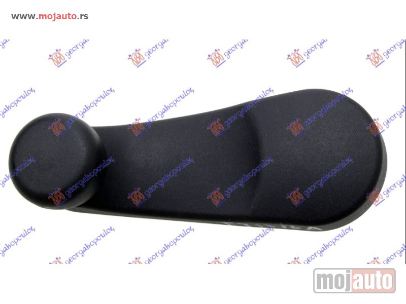 Glavna slika -  RUCICA ZA PODIZANJE PROZORA CRNA Lancia musa 03-13 -dostupno - MojAuto