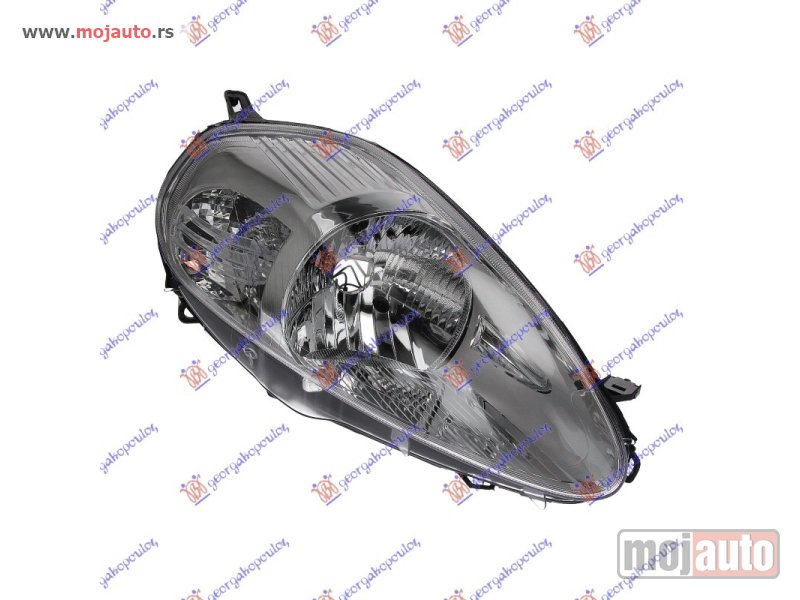 Glavna slika -  FAR ELEKTRICNI HROM -2008 (ZUTI ILI BELI PRIKLJUCAK) (TYC) Desno Fiat grande punto 05-12 -dostupno - MojAuto