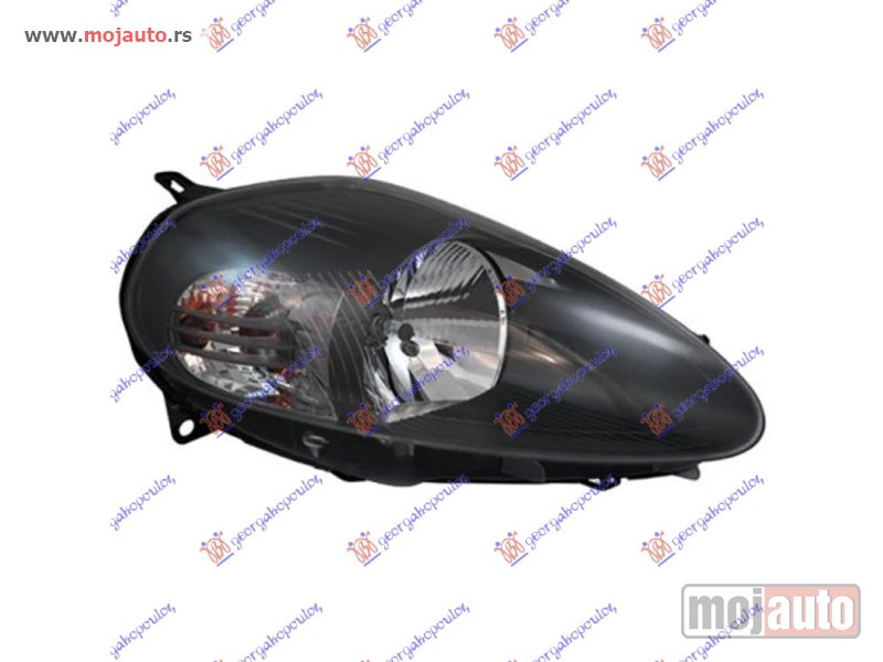 Glavna slika -  FAR ELEKTRICNI SIVI 2008- (& SPORT) (VALEO) Desno Fiat grande punto 05-12 -dostupno - MojAuto