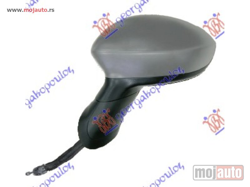 Glavna slika -  RETROVIZOR MEHANICKI SA SAJLOM PM (A KVALITET) (KONVEKSNO STAKLO) Levo Fiat linea 07-13 -nedostupno - MojAuto