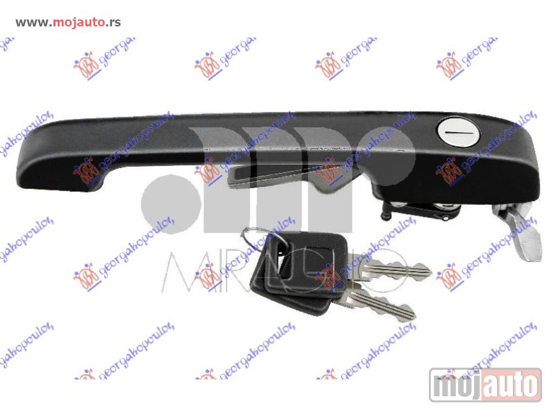 Glavna slika -  KVAKA PREDNJIH VRATA SPOLJASNJA KOMPLET Levo Seat ibiza 86-89 -dostupno - MojAuto