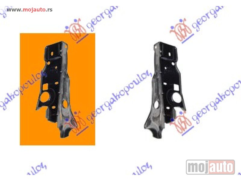 Glavna slika -  NOSAC PREDNJEG BRANIKA Levo Fiat cinquecento 93-98 -dostupno - MojAuto