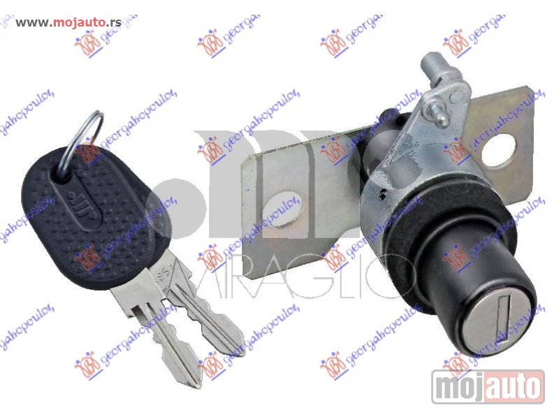 Glavna slika -  CILINDAR BRAVE GEPEK VRATA (SA KLJUCEM) Fiat cinquecento 93-98 -dostupno - MojAuto