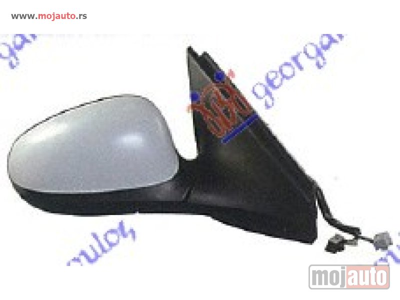 Glavna slika -  RETROVIZOR ELEKTRICNI SA GREJACEM PM (ELEKTRO-SKLOPIV) (SENZOR) (KONVEKSNO STAKLO) Desno Lancia delta 08-14 -dostupno - MojAuto