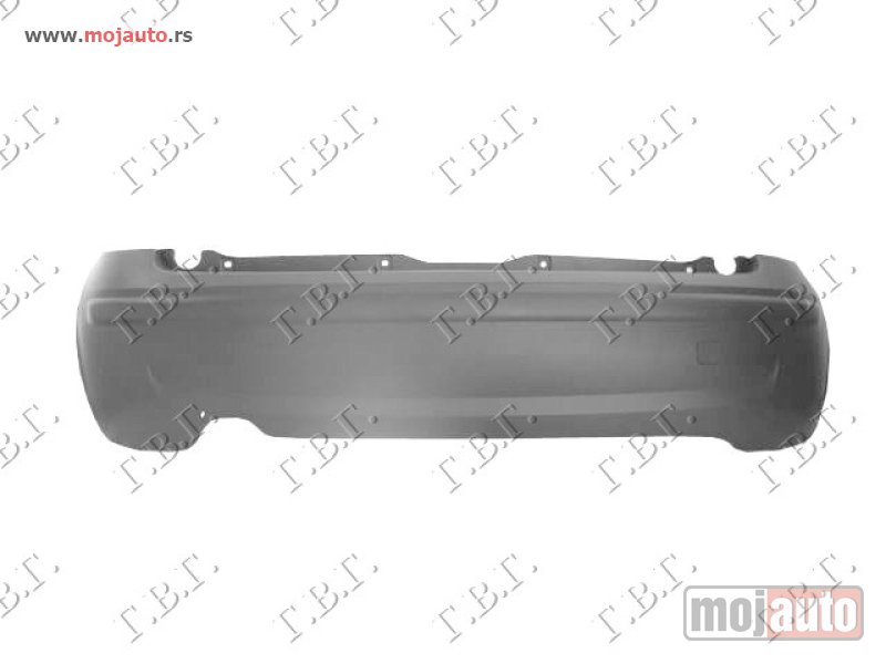 Glavna slika -  ZADNJI BRANIK CRNI KOMPLET (A KVALITET) Fiat panda 03-14 -dostupno - MojAuto