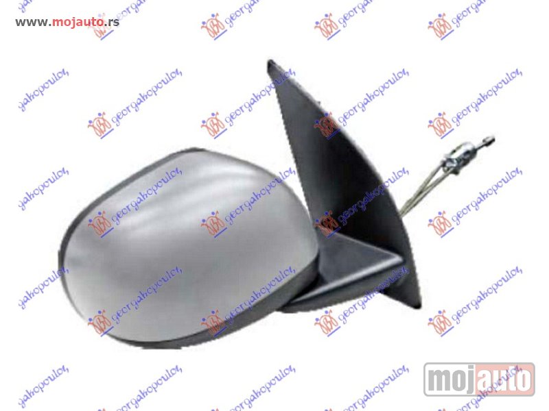 Glavna slika -  RETROVIZOR MEHANICKI SA SAJLOM PM 09- (A KVALITET) (KONVEKSNO STAKLO) Desno Fiat panda 03-14 -dostupno - MojAuto