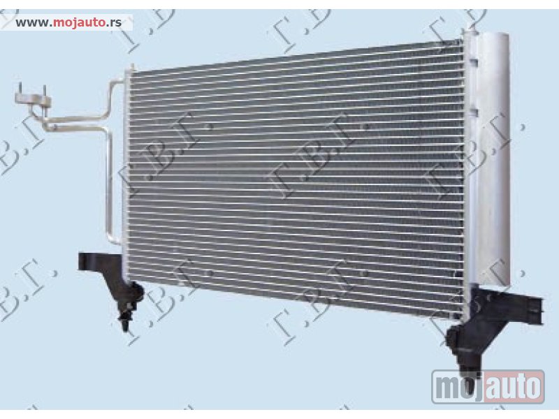 Glavna slika -  HLADNJAK KLIME BENZIN/DIZEL (53x340x16) Fiat stilo 01-06 -dostupno - MojAuto