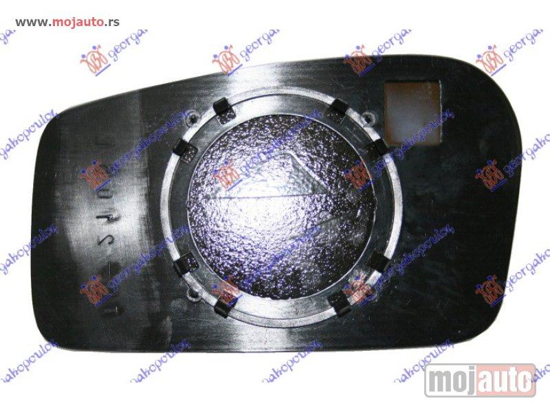 Glavna slika -  STAKLO RETROVIZORA SA GREJACEM (KONVEKSNO) Desno Peugeot 806 94-02 -dostupno - MojAuto