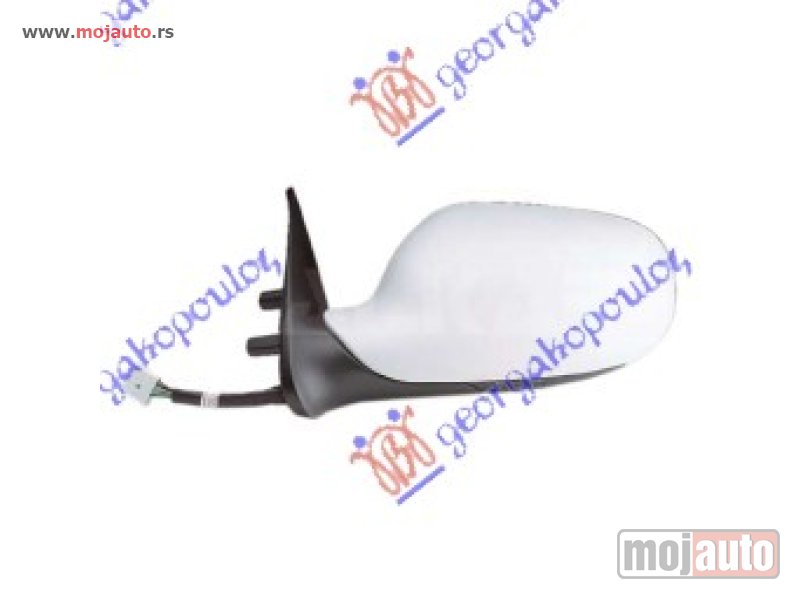 Glavna slika -  RETROVIZOR ELEKTRICNI SA GREJACEM Levo Lancia lybra 99-05 -dostupno - MojAuto