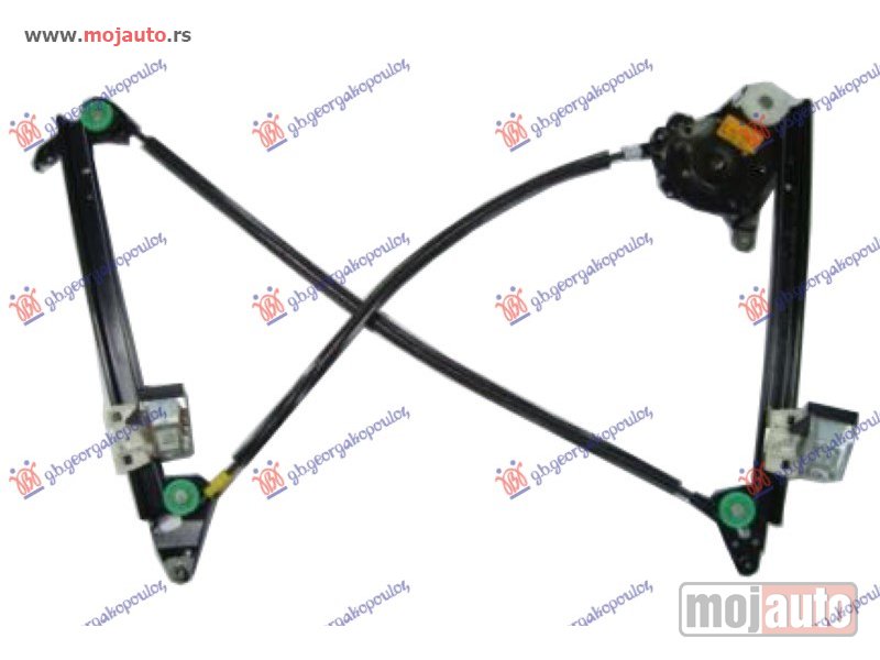 Glavna slika -  PODIZAC ZADNJEG PROZORA ELEKTRICNI (BEZ MOTORA) Desno Seat alhabra 95-10 -nedostupno - MojAuto