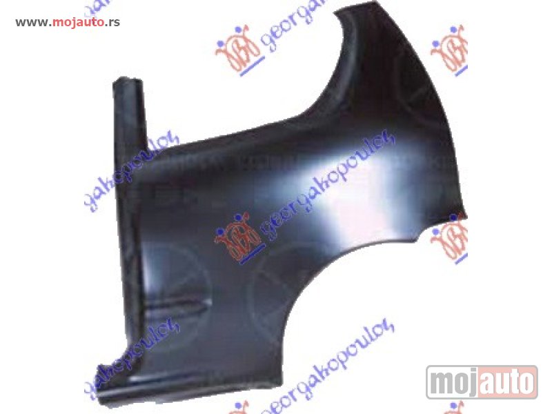 Glavna slika -  ZADNJI BLATOBRAN Levo Fiat seicento 98-01 -dostupno - MojAuto