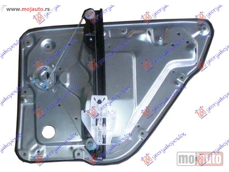Glavna slika -  PODIZAC ZADNJEG PROZORA MEHANICKI (A KVALITET) Levo Skoda fabia 99-07 -dostupno - MojAuto
