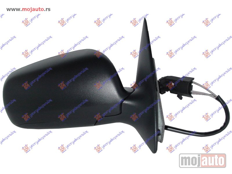 Glavna slika -  RETROVIZOR MEHANICKI SA SAJLOM (KONVEKSNO STAKLO) Desno Skoda fabia 99-07 -dostupno - MojAuto
