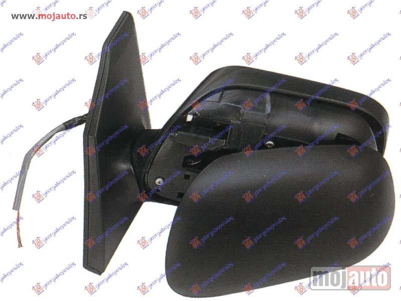 Glavna slika -  RETROVIZOR ELEKTRICNI SA GREJACEM -04 (KONVEKSNO STAKLO) Levo Toyota corolla (e 12) sdn 02-06 -dostupno - MojAuto