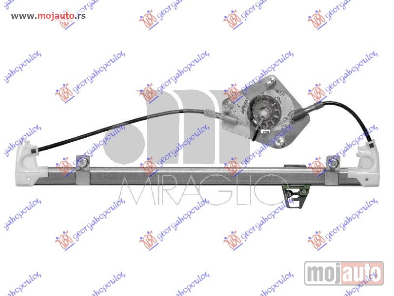Glavna slika -  PODIZAC ZADNJEG PROZORA ELEKTRICNI (BEZ MOTORA) (A KVALITET) Desno Lancia musa 03-13 -dostupno - MojAuto