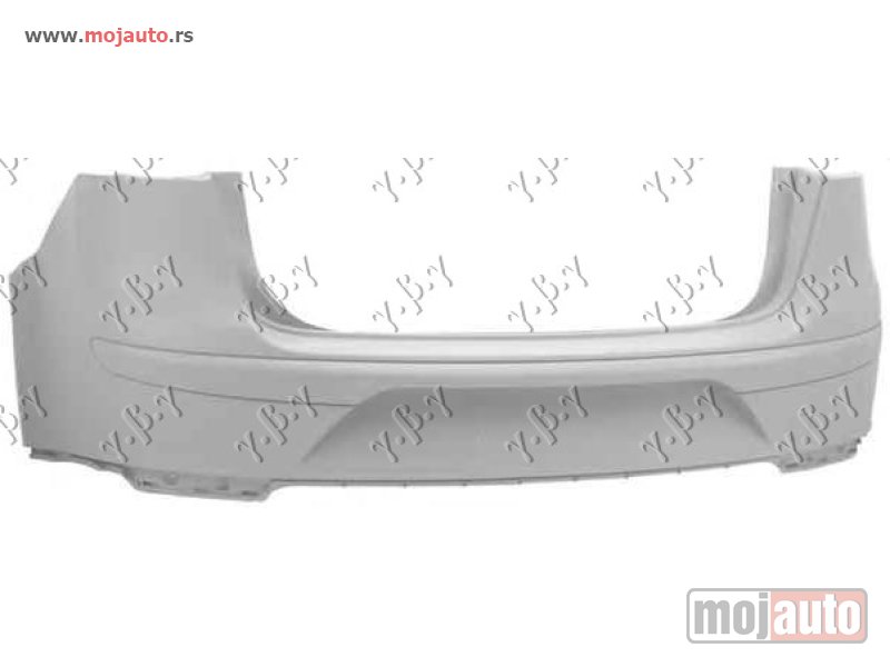 Glavna slika -  ZADNJI BRANIK PM (XL) Seat altea 04-15 -nedostupno - MojAuto