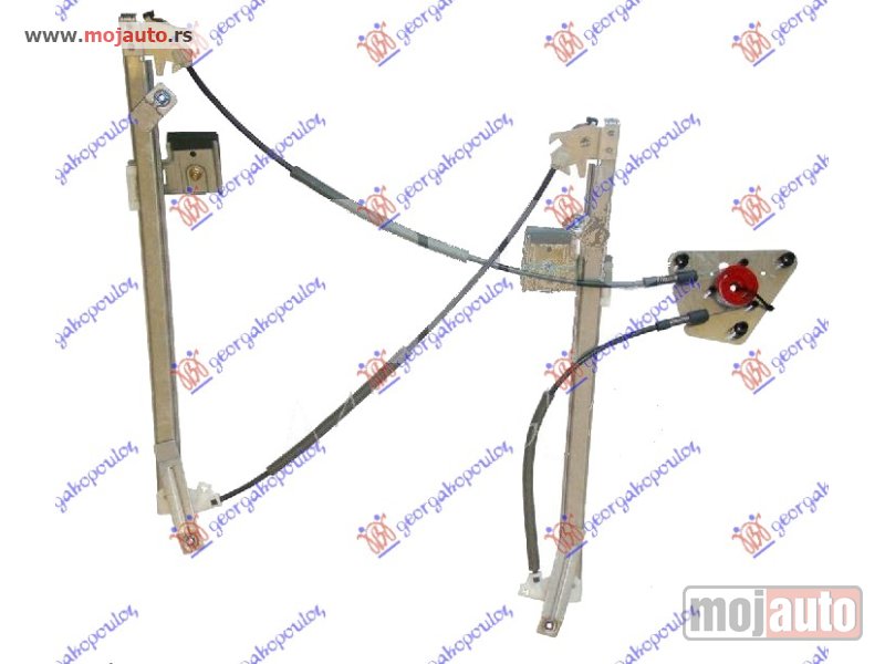 Glavna slika -  PODIZAC PREDNJEG PROZORA ELEKTRICNI (BEZ MOTORA) 5 VRATA (A KVALITET) Desno Seat toledo 04-12 -dostupno - MojAuto