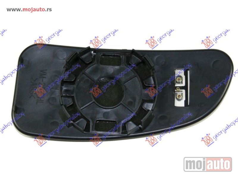 Glavna slika -  STAKLO RETROVIZORA SA GREJACEM (DONJI DEO) 1999- (KONVEKSNO) Desno Citroen jumper 02-06 -dostupno - MojAuto