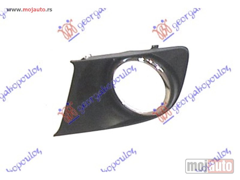 Glavna slika -  RESETKA PREDNJEG BRANIKA (SA MAGLENKOM) Levo Alfa romeo 159 05-11 -dostupno - MojAuto