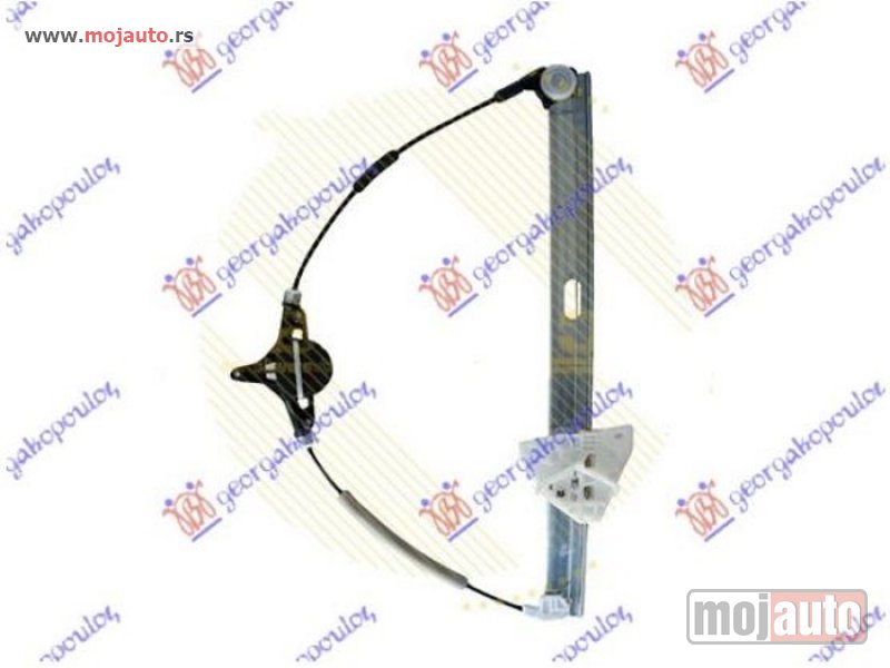 Glavna slika -  PODIZAC PREDNJEG PROZORA ELEKTRICNI (BEZ MOTORA) Levo Mazda 2 07-14 -dostupno - MojAuto