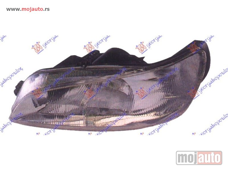 Glavna slika -  FAR ELEKTRICNI JEDNO SOCIVO (DEPO) Levo Peugeot 306 96-99 -dostupno - MojAuto