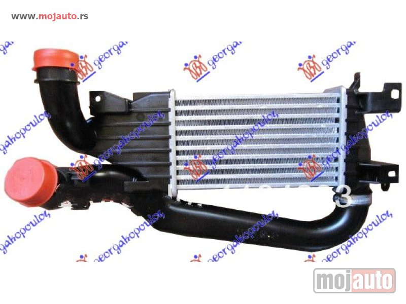 Glavna slika -  HLADNJAK INTERKULERA 1.7 CDTI (220x126) Opel astra h 04-10 -dostupno - MojAuto