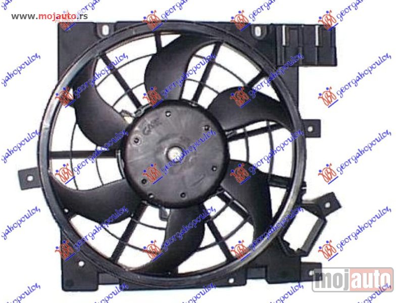 Glavna slika -  VENTILATOR KLIME KOMPLET (1.3/1.7/1.9 CDTI/2.0 OPC) Opel astra h 04-10 -dostupno - MojAuto