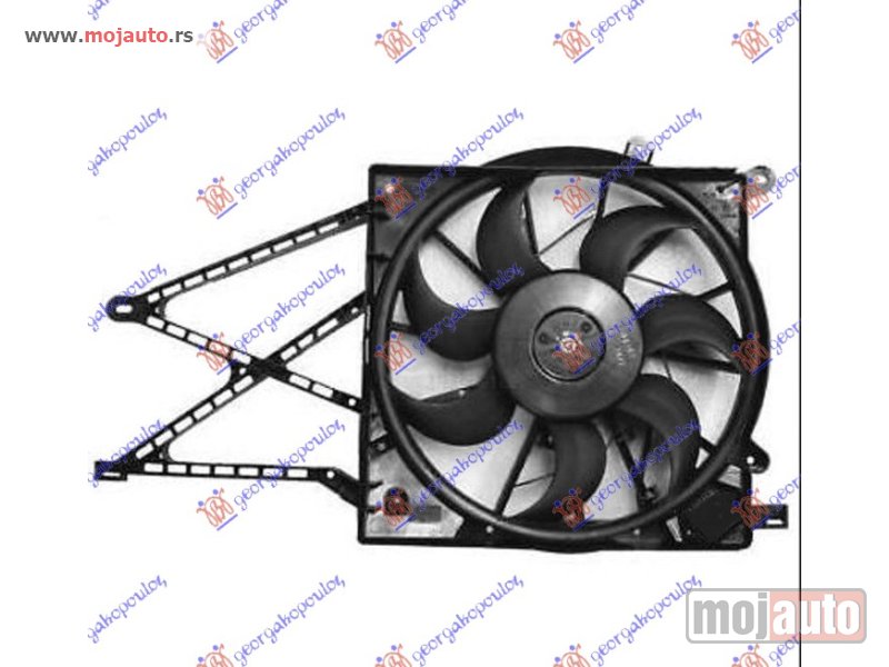 Glavna slika -  VENTILATOR KOMPLET (390mm) (4 PIN) Opel astra h 04-10 -dostupno - MojAuto