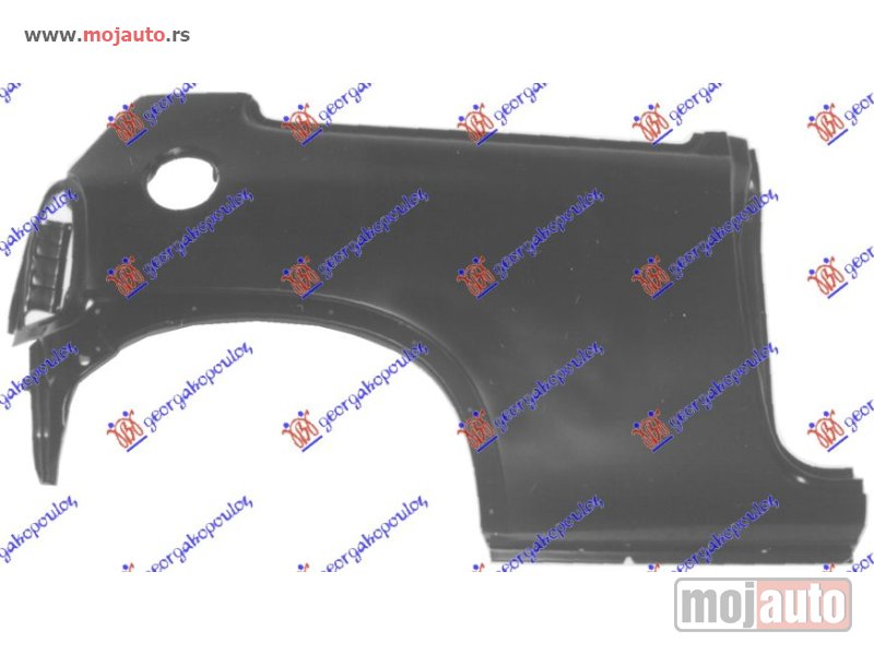 Glavna slika -  ZADNJI BLATOBRAN 3 VRATA Desno Opel corsa b 97-00 -nedostupno - MojAuto