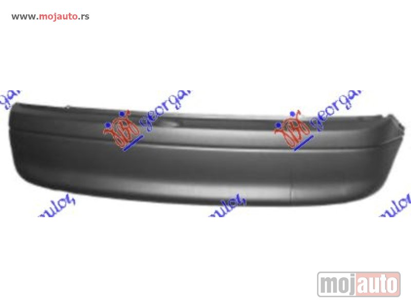 Glavna slika -  ZADNJI BRANIK CRNI Opel corsa b 97-00 -dostupno - MojAuto