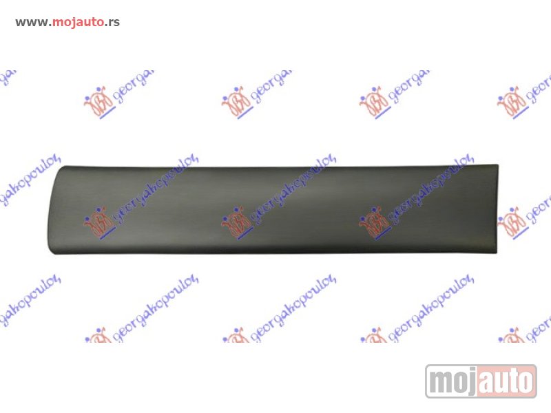 Glavna slika -  LAJSNA KLIZNIH VRATA MAT-CRNA (145mm) Levo Citroen berlingo 96-02 -dostupno - MojAuto