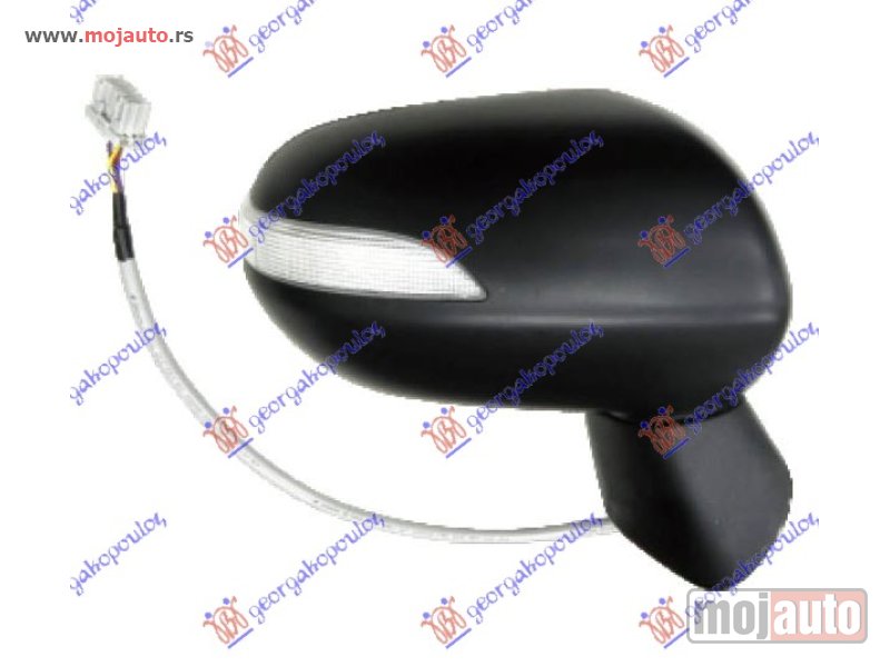 Glavna slika -  RETROVIZOR ELEKTRICNI SA GREJACEM (ELEKTRO-SKLOPIV) (MIGAVAC) 05- Desno Honda jazz 01-08 -dostupno - MojAuto