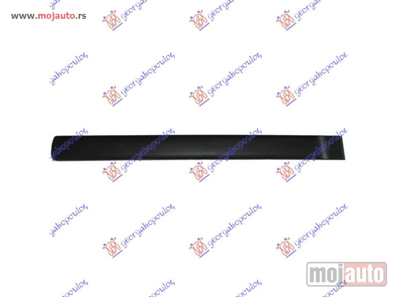 Glavna slika -  LAJSNA PREDNJIH VRATA MAT-CRNA (100mm) Desno Peugeot partner 02-08 -dostupno - MojAuto