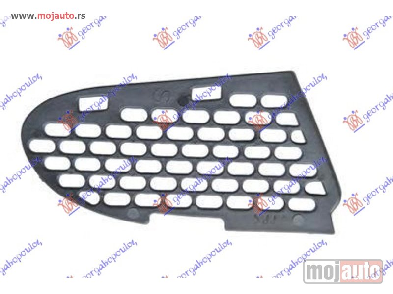 Glavna slika -  RESETKA PREDNJEG BRANIKA SPOLJASNJA -97 Desno Mercedes c class (w202) 93-99 -dostupno - MojAuto