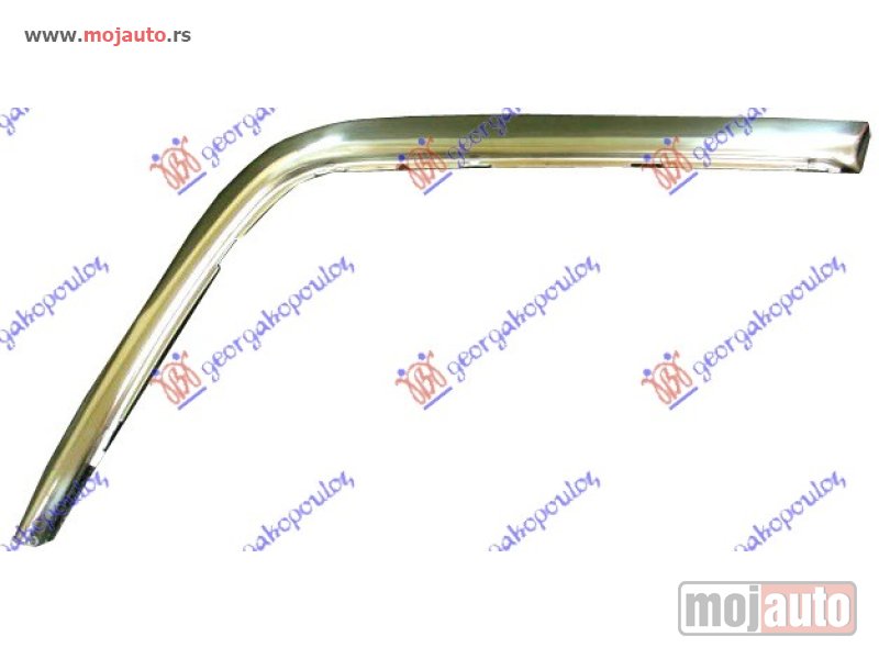 Glavna slika -  LAJSNA PREDNJEG BRANIKA HROM -97 Levo Mercedes c class (w202) 93-99 -dostupno - MojAuto