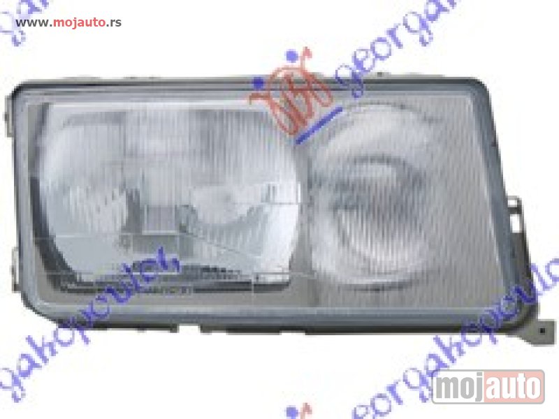 Glavna slika -  STAKLO FARA Desno Mercedes 190e (w201) 84-93 -dostupno - MojAuto