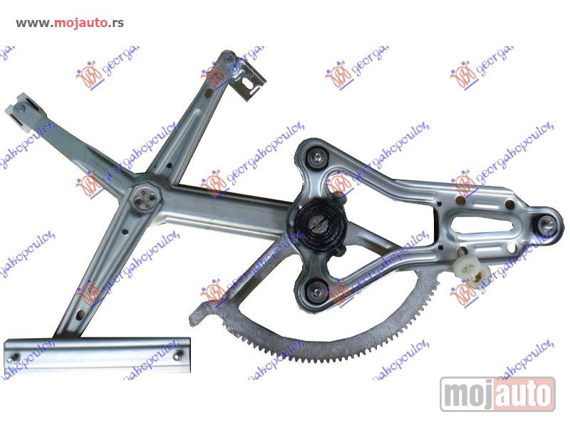 Glavna slika -  PODIZAC PREDNJEG PROZORA ELEKTRICNI (BEZ MOTORA) Levo Mercedes e class (w124) 85-92 -dostupno - MojAuto