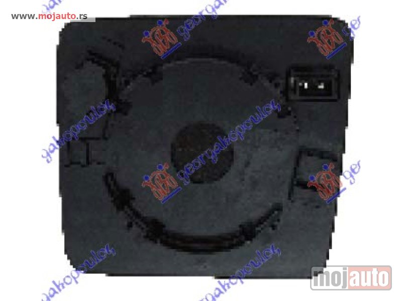 Glavna slika -  STAKLO RETROVIZORA SA GREJACEM PLAVO (KONVEKSNO) Desno Mercedes 190e (w201) 84-93 -dostupno - MojAuto