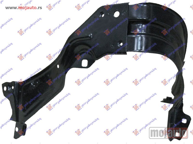 Glavna slika -  OKVIR FARA GORNJI METALNI Levo Mercedes c class (w203) sdn/s.w. 03-07 -dostupno - MojAuto