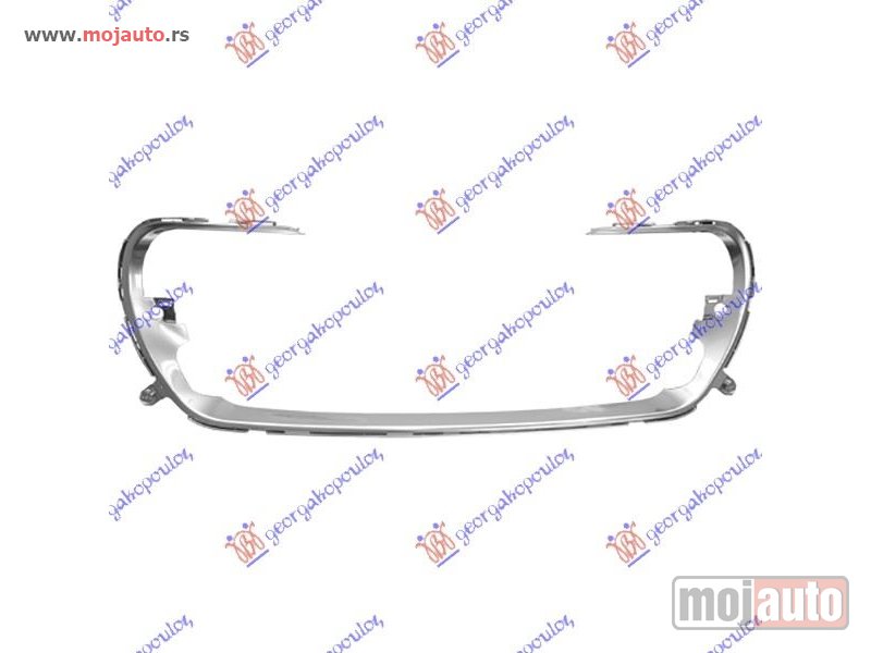Glavna slika -  OKVIR RESETKE PREDNJEG BRANIKA HROM 11- Peugeot 308 08-13 -dostupno - MojAuto