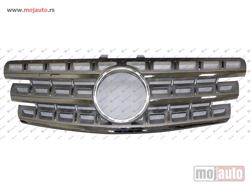 Glavna slika -  PVC MASKA HROM/SIVA 2008- Mercedes ml (w164) 05-11 -dostupno - MojAuto