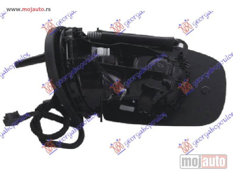 Glavna slika -  RETROVIZOR (BEZ POKLOPCA SA MIGAVCEM) ELEKTRICNI SA GREJACEM -08 (A KVALITET) Levo Mercedes ml (w164) 05-11 -dostupno - MojAuto
