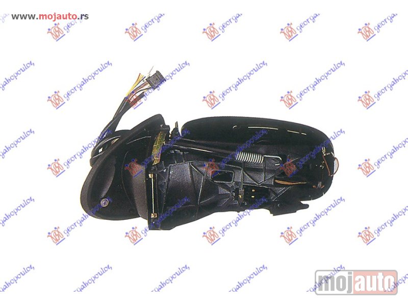 Glavna slika -  RETROVIZOR (BEZ POKLOPCA) ELEKTRICNI SA GREJ. (ELEKTRO-SKLOPIV) (MIGAVAC) (MEMORIJA) -03 (A KVALITET) (ASFERICNO STAKLO) Levo Mercedes s class (w220) 98-05 -dostupno - MojAuto