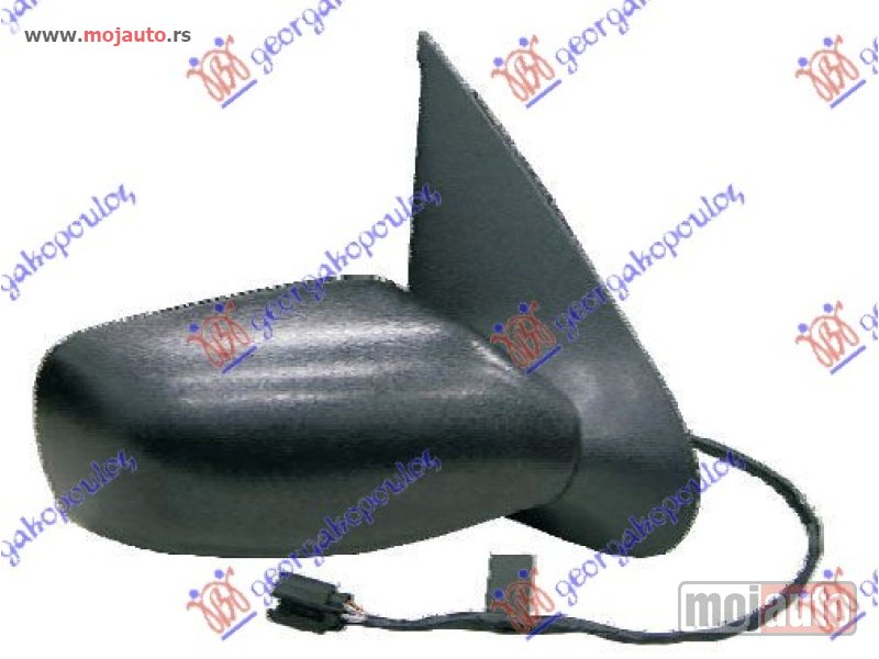 Glavna slika -  RETROVIZOR ELEKTRICNI SA GREJACEM (A KVALITET) (KONVEKSNO STAKLO) Desno Ford fiesta 96-99 -dostupno - MojAuto