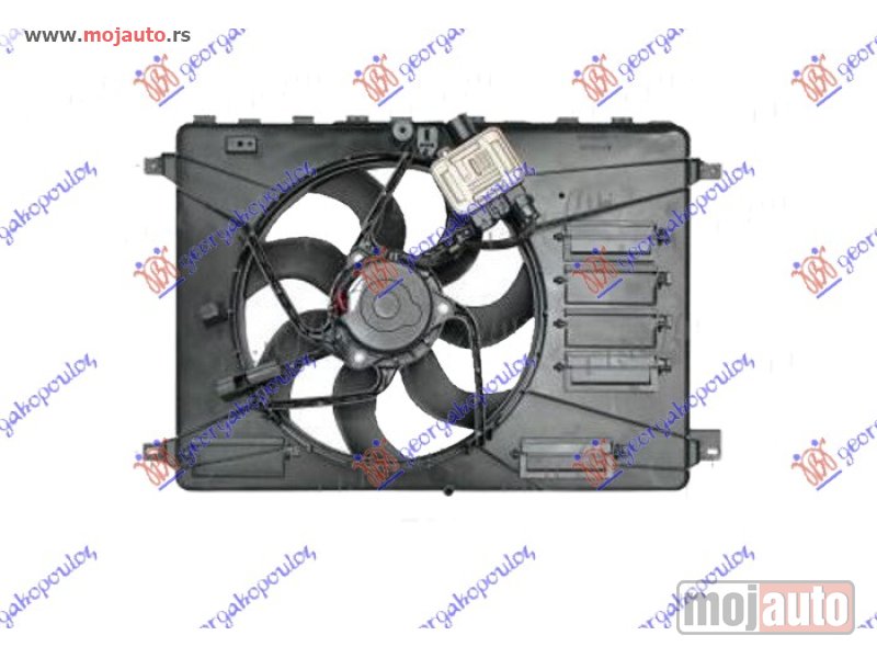 Glavna slika -  VENTILATOR KOMPLET (3.2 BENZIN - 2.2 DIZEL) (380mm) Land rover freelander 07-14 -dostupno - MojAuto