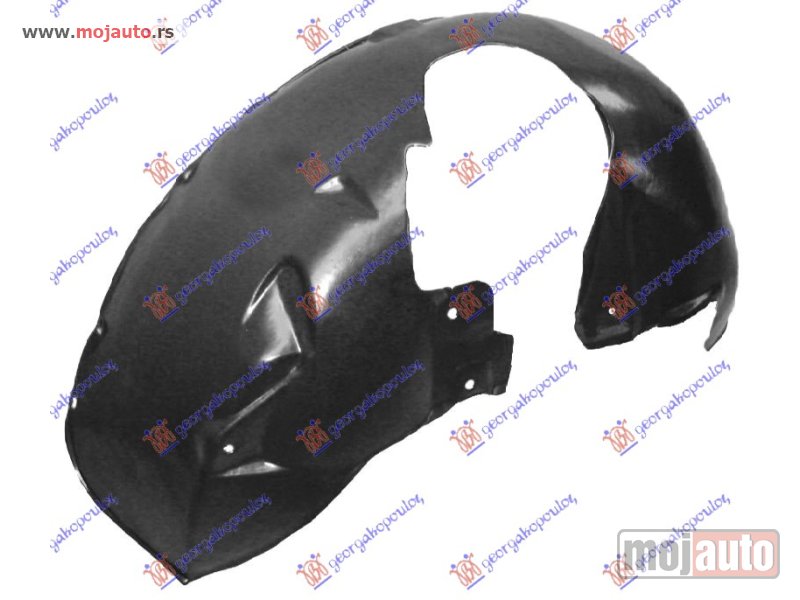 Glavna slika -  POTKRILO PLASTICNO Desno Ford fiesta iii 90-95 -dostupno - MojAuto