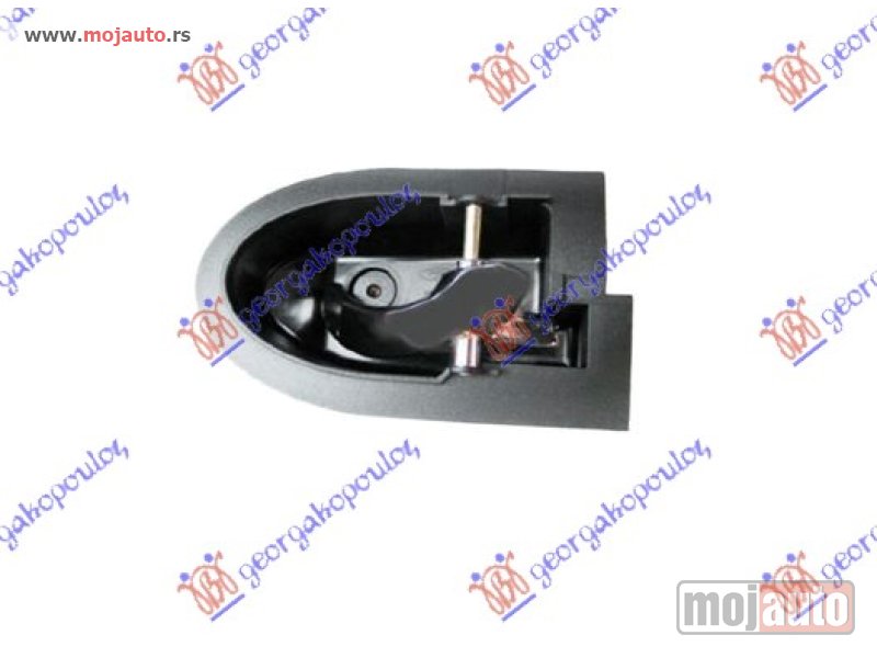 Glavna slika -  KVAKA PREDNJIH/ZADNJIH VRATA UNUTRASNJA CRNA Desno Ford mondeo 93-96 -dostupno - MojAuto